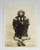  Real picture Postcard of Native Woman, Jasper, Alberta