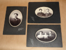  F. Borgia, Three Portraits from 1890s Los Angles