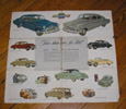 Chevrolet Car Literature, 1950